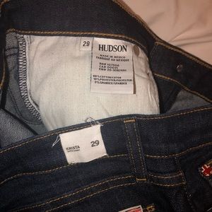 Hudson jeans, Krista super skinny, size 29